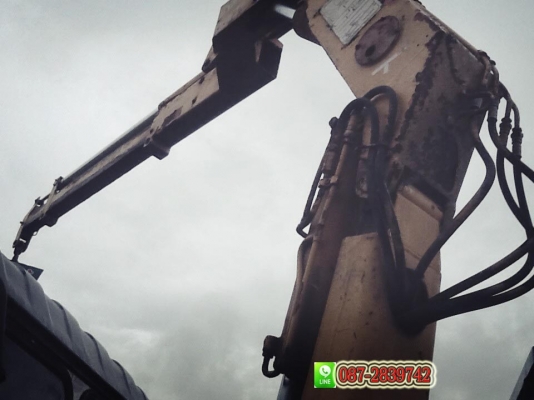 ขายรถบรรทุก 10 ล้อ 1 เพลา ติดเครน 5 ตัน