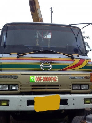 ขายรถบรรทุก 10 ล้อ 1 เพลา ติดเครน 5 ตัน