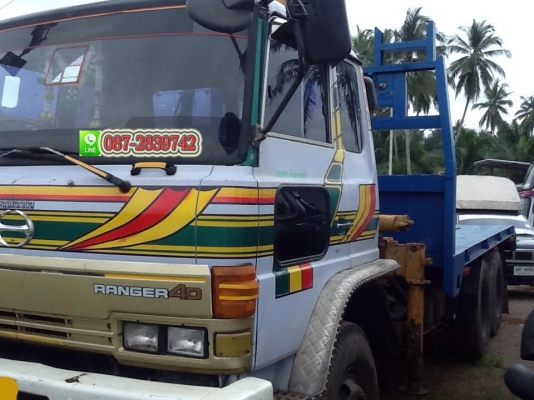 ขายรถบรรทุก 10 ล้อ 1 เพลา ติดเครน 5 ตัน