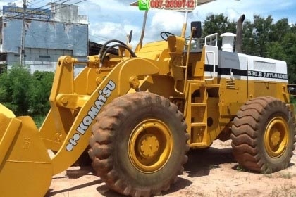 ขายรถตักล้อยาง KOMATSU 530 B