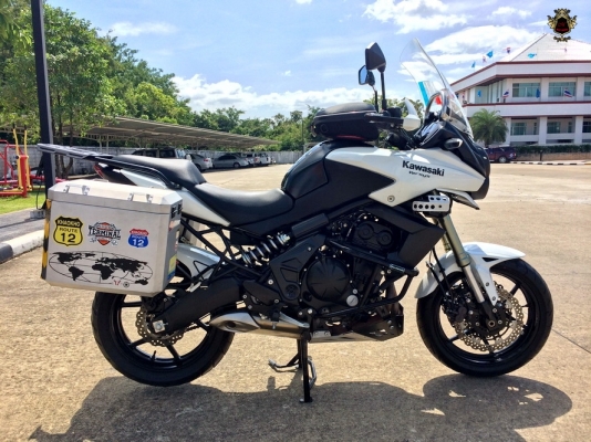 KAWASAKI VERSYS 650cc ABS ปี2012 แต่งท่วมคัน ทะเบียนพร้อมโอน 259,000 -