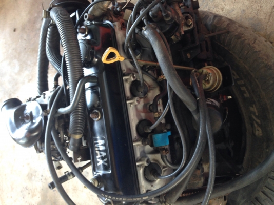 ขายเครื่องยนต์ max พร้อมอุปกรณ์ถังแกส