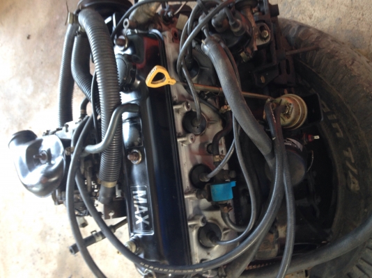 ขายเครื่องยนต์ max พร้อมอุปกรณ์ถังแกส