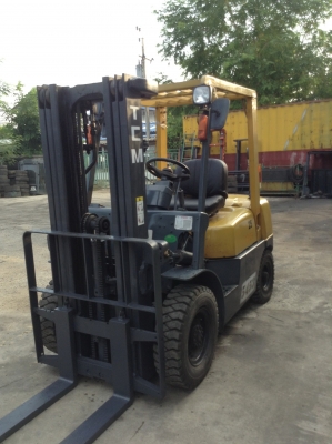 +++ ขายโฟล์คลิฟท์ T.C.M. FG25 N16  ขนาด 2.5  ตัน  เครื่องยนต์เบนซิน + แก๊ส  เสาพิเศษ  4 เมตร 3 ท่อน  เกียร์ออโตเมติค  ยางตัน  *** รถนอก  3xxxx  ชม. ***