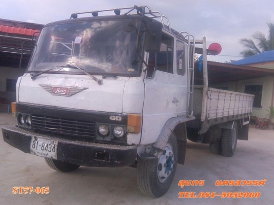 ขายด่วน รถบรรทุก 6 ล้อ HINO GD 168 แรง ช่วงยาว 5 M พร้อมใช้ ราคาสุดคุ้ม