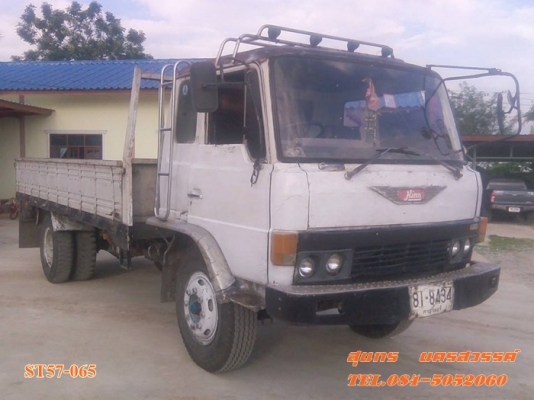 ขายด่วน รถบรรทุก 6 ล้อ HINO GD 168 แรง ช่วงยาว 5 M พร้อมใช้ ราคาสุดคุ้ม