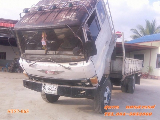 ขายด่วน รถบรรทุก 6 ล้อ HINO GD 168 แรง ช่วงยาว 5 M พร้อมใช้ ราคาสุดคุ้ม