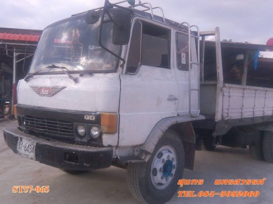 ขายด่วน รถบรรทุก 6 ล้อ HINO GD 168 แรง ช่วงยาว 5 M พร้อมใช้ ราคาสุดคุ้ม