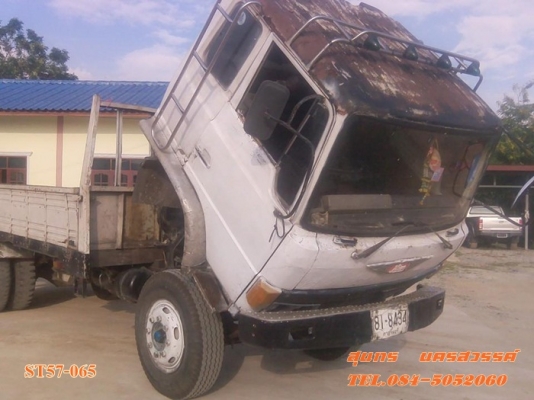 ขายด่วน รถบรรทุก 6 ล้อ HINO GD 168 แรง ช่วงยาว 5 M พร้อมใช้ ราคาสุดคุ้ม