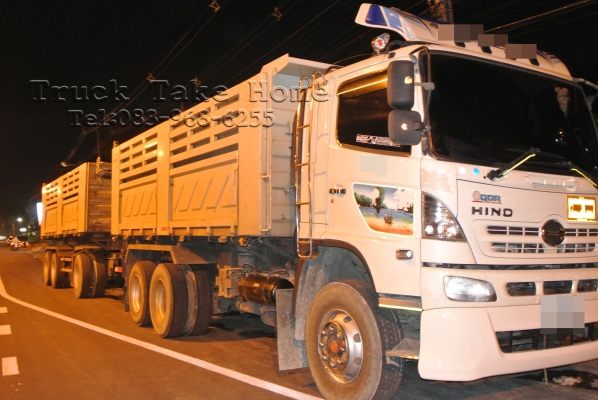 HINO FM2P 380 แรงม้า มือหนึ่งออกห้างค่ะ ขายแล้วกลางอากาศค่ะ