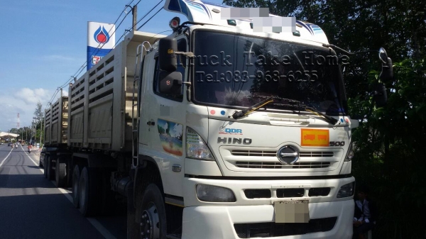 HINO FM2P 380 แรงม้า มือหนึ่งออกห้างค่ะ ขายแล้วกลางอากาศค่ะ