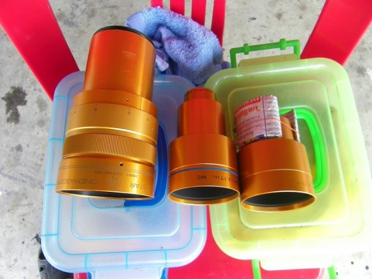 ขายชุดฉายหนังกลางแปลง