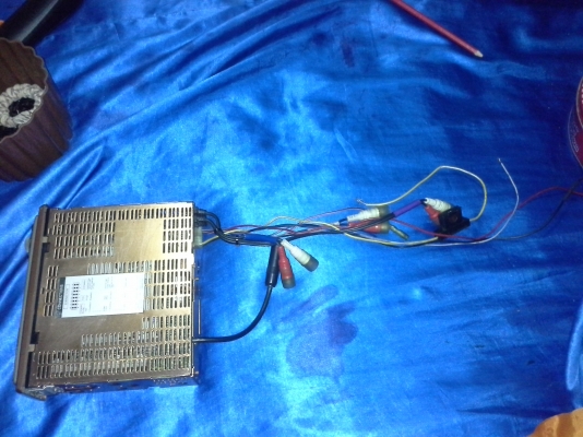 alpine 7664 + ตู้6แผ่น ใบ้ ซิ้งทองแดง