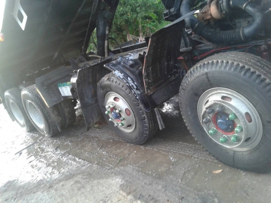 ขายด่วนFUSO หน้ากากดำน้ำ FM215K เครื่องPOCKET 315แรงม้า มีระบบลากพ่วง ดั้มแม่ลูก