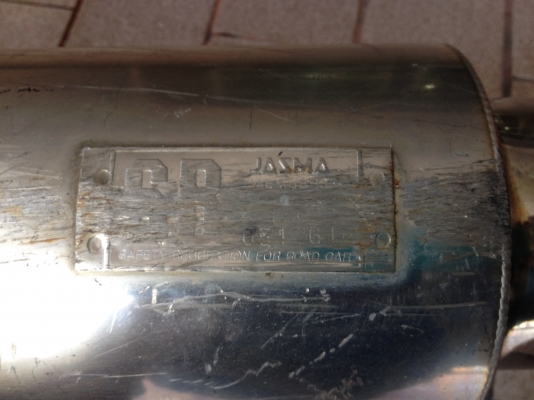 ท่อ SR JASMA เเท้ญี่ปุ่นสภาพตามรูป