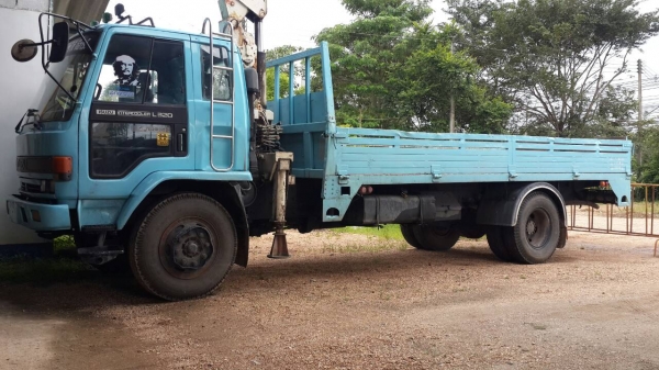 6ล้อ ISUZU ROCKY 195แรงม้า ติดเครน4ตัน กระบะยาว 7.20ม รวมทั้งตัดติดเครน รถสวย พร้อมใช้งาน ราคาต่อรองได้ 087-2976734