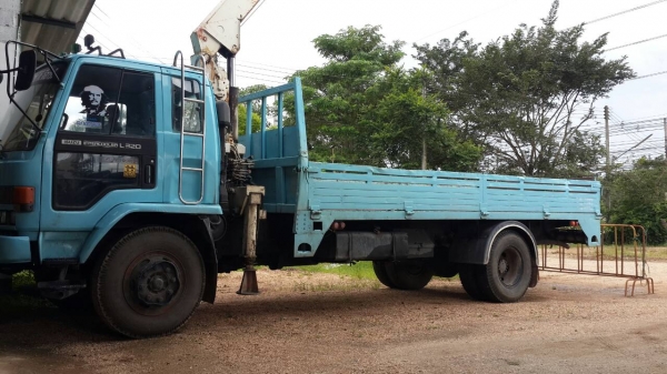 6ล้อ ISUZU ROCKY 195แรงม้า ติดเครน4ตัน กระบะยาว 7.20ม รวมทั้งตัดติดเครน รถสวย พร้อมใช้งาน ราคาต่อรองได้ 087-2976734