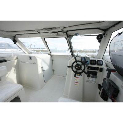 ขายเรือตกปลา Nissan SanCat 7.7 ปี1995 พร้อมเครื่องใหม่ Yamaha F150AETX *** สินค้าพรีออเดอร์ค่ะ ***