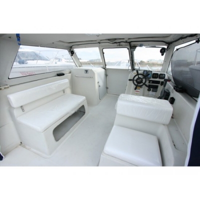 ขายเรือตกปลา Nissan SanCat 7.7 ปี1995 พร้อมเครื่องใหม่ Yamaha F150AETX *** สินค้าพรีออเดอร์ค่ะ ***