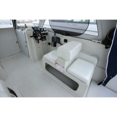 ขายเรือตกปลา Nissan SanCat 7.7 ปี1995 พร้อมเครื่องใหม่ Yamaha F150AETX *** สินค้าพรีออเดอร์ค่ะ ***