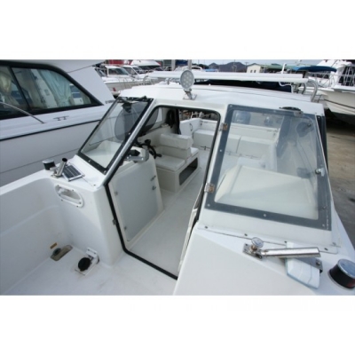 ขายเรือตกปลา Nissan SanCat 7.7 ปี1995 พร้อมเครื่องใหม่ Yamaha F150AETX *** สินค้าพรีออเดอร์ค่ะ ***