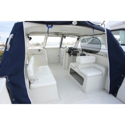 ขายเรือตกปลา Nissan SanCat 7.7 ปี1995 พร้อมเครื่องใหม่ Yamaha F150AETX *** สินค้าพรีออเดอร์ค่ะ ***