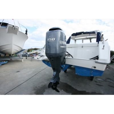 ขายเรือตกปลา Nissan SanCat 7.7 ปี1995 พร้อมเครื่องใหม่ Yamaha F150AETX *** สินค้าพรีออเดอร์ค่ะ ***