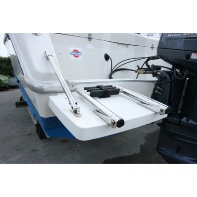 ขายเรือตกปลา Nissan SanCat 7.7 ปี1995 พร้อมเครื่องใหม่ Yamaha F150AETX *** สินค้าพรีออเดอร์ค่ะ ***