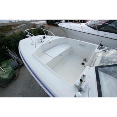 ขายเรือตกปลา Nissan SanCat 7.7 ปี1995 พร้อมเครื่องใหม่ Yamaha F150AETX *** สินค้าพรีออเดอร์ค่ะ ***