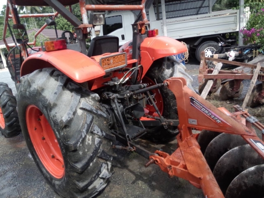 KUBOTA M6040 2เพลา เอกสารเล่มทะเบียน อุปกรณ์ ใบมีด ผาน7 เครื่องตัดหญ้า ราคาคุยได้090-7190682 087-2976734