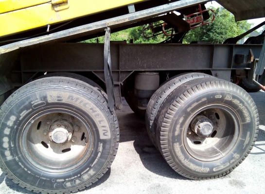 ขายถูก รถสวย Hino Mega 320hp ดั้มแม่ลูก