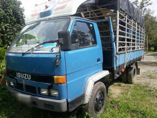 รถอีซูซุ 6 ล้อ รั้ว ( ไม่ดั้ม )  115 แรงม้า.  สนใจติดต่อ 081 - 6079515