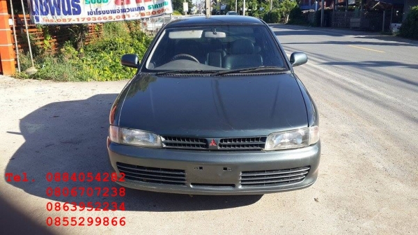 ขาย Mitsubishi lancer ecar สีเขียว เกียร์ออโต้ ราคา 49,000 บาท ++++++++