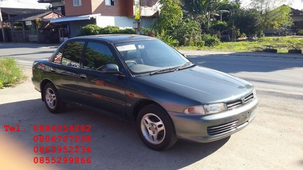 ขาย Mitsubishi lancer ecar สีเขียว เกียร์ออโต้ ราคา 49,000 บาท ++++++++