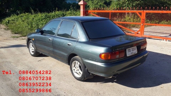 ขาย Mitsubishi lancer ecar สีเขียว เกียร์ออโต้ ราคา 49,000 บาท ++++++++