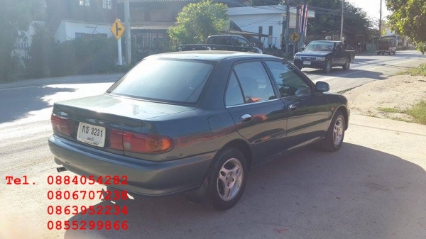 ขาย Mitsubishi lancer ecar สีเขียว เกียร์ออโต้ ราคา 49,000 บาท ++++++++