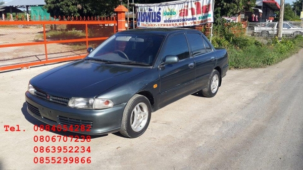 ขาย Mitsubishi lancer ecar สีเขียว เกียร์ออโต้ ราคา 49,000 บาท ++++++++