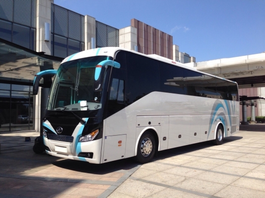 ขายรถบัสใหม่ แชสซีนำเข้า ประกอบบอดี้เมืองไทย (ต่อตัวถังบ้านโป่ง) รูปทรงทำได้ตามต้องการ