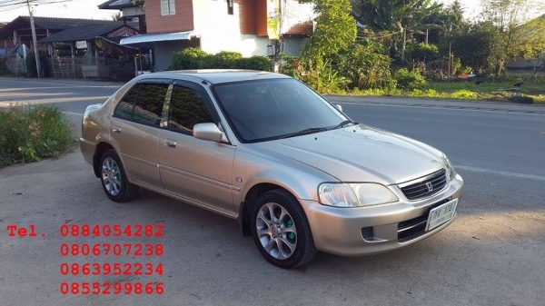 ขาย Honda city type z ปี 45 สีบรอนทอง เกียร์ออโต้ ราคา 108,000 บาท +++++++++