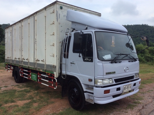 ขาย.HINO ไฮเทคFF1J ปี47 เครื่อง220 แรง เครื่องดี ครัทซีสวย ตู้10บาน ยาว7.2 ม. ขาย 710,000 บาท