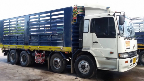 HINO12ล้อ2เพลาPROFIA ปี53 เครื่อง 320แรง 10 เกียร์ กะบะยาว 7ม.มีระบบลากพ่วง เครื่องดี ยางดี ครัทซีสวย ขาย 1,360,000 บาท