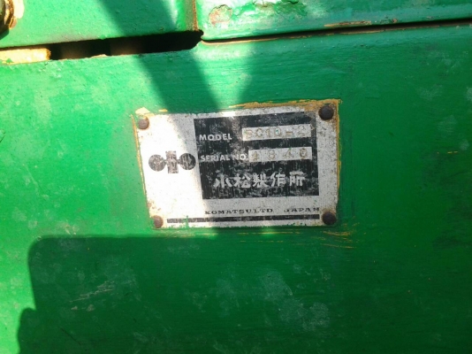 แบคโฮเก่าญี่ปุ่น 4คัน 850000