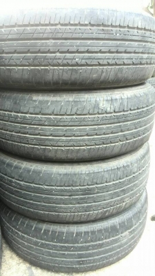 ขายยาง BRIDGESTONE 205-60-16 ปี11 ดอกสวย ไม่บวม ชุดละ 2,500 บาท