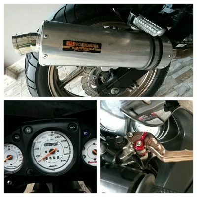 Kawasaki Ninja250cc.ปี09 สีดำดุ สภาพพร้อมใช้ ชุดโอนครบภาษีเต็ม