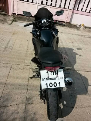 Kawasaki Ninja250cc.ปี09 สีดำดุ สภาพพร้อมใช้ ชุดโอนครบภาษีเต็ม