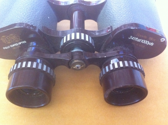 กล้องส่องทางไกล TEL STAR รุ่นพิเศษแบบสปอร์ 18 GX มีรอยที่ขอบนิดหน่อยสภาพโดยรวมสวย