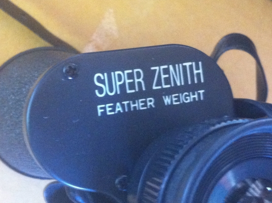 กล้องส่องทางไกล SUPER ZENITH ของใหม่จากญี่ปุ่น ขนาด 8*30  Field 7.5