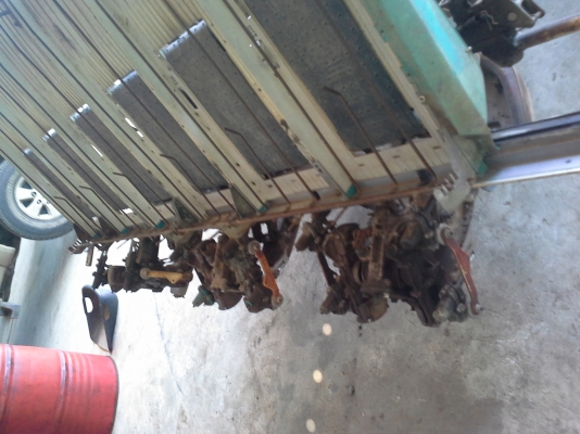 ขายรถดำนาKUBOTA นั่งขับ แบบ  6 แถว