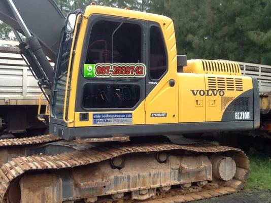 ขายดาวน์รถแบคโฮ VOLVO EC 210 B
