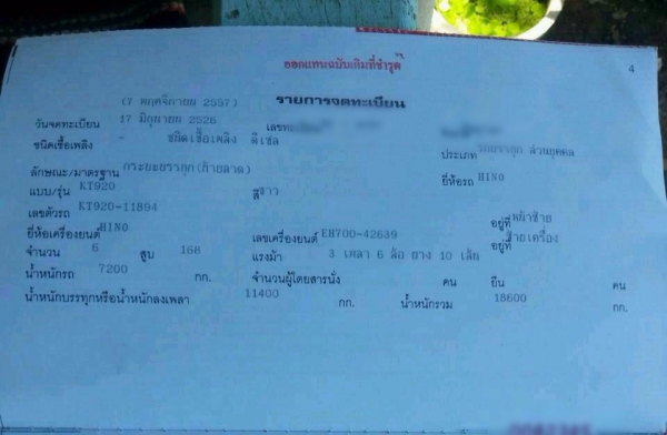 ขายรถบรรทุกสิบล้อ HINO KT920 เครื่อง EH700-168 แรง 1 เพลา หางต่อใหม่ยังไม่ได้ใช้งาน ทะเบียนพร้อม ขายรถบรรทุกสิบล้อ HINO KT920 เครื่อง EH700-168 แรง 1 เพลา หางต่อใหม่ยังไม่ได้ใช้งาน ทะเบียนพร้อม